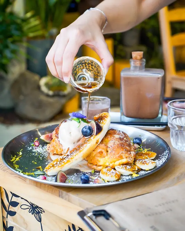 焦糖香蕉樹頭麵包