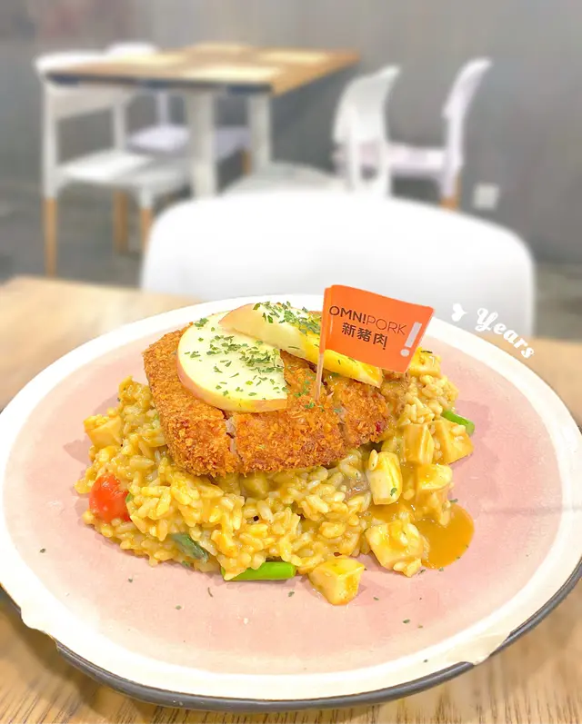 日式咖喱吉列豬扒意大利飯