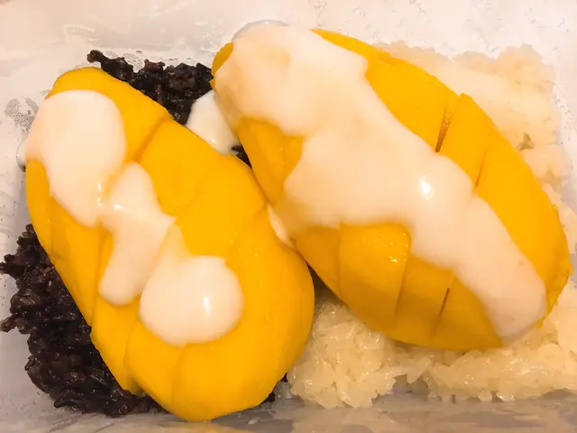 芒果黑白糯米飯