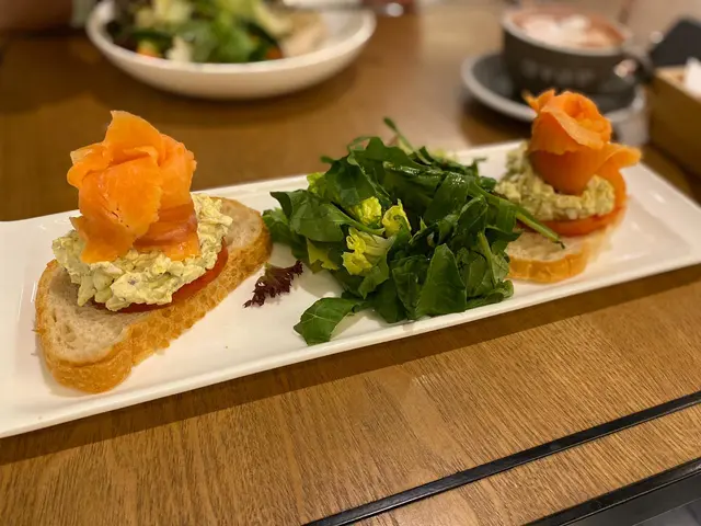 Smoked Salmon On toast