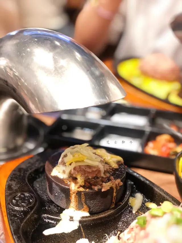 芝士和牛漢堡扒