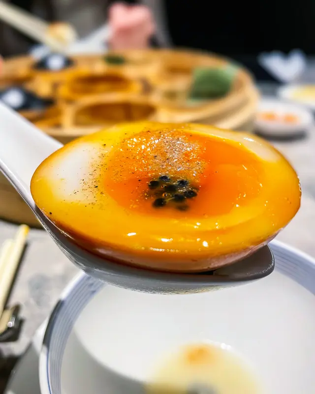 黑松露珍珠燻糖心蛋