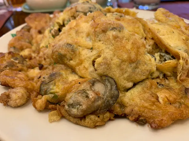 肉碎煎蠔餅飯