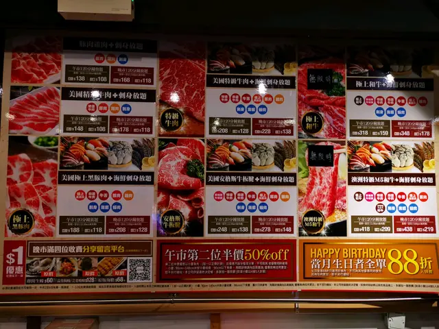 有多款套餐選擇，我們選了中間的成人228一位套餐