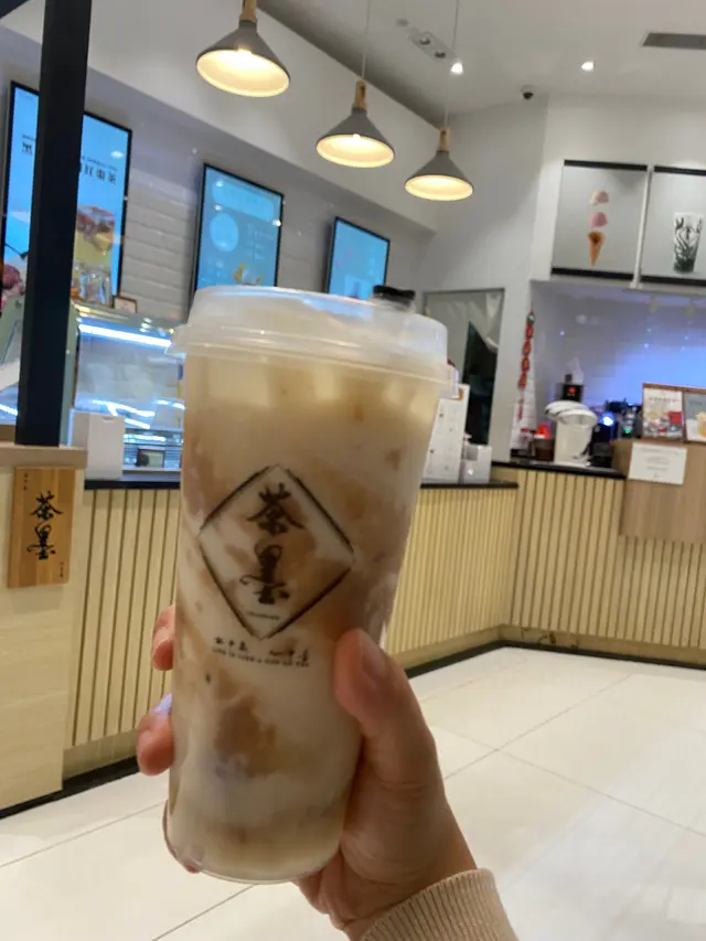 麻糬芋泥茉莉鮮奶綠