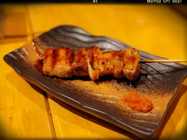 汁燒豬腩肉串燒（$38/串）