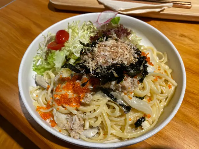 味增蟹醬蟹籽蟹肉扁意粉