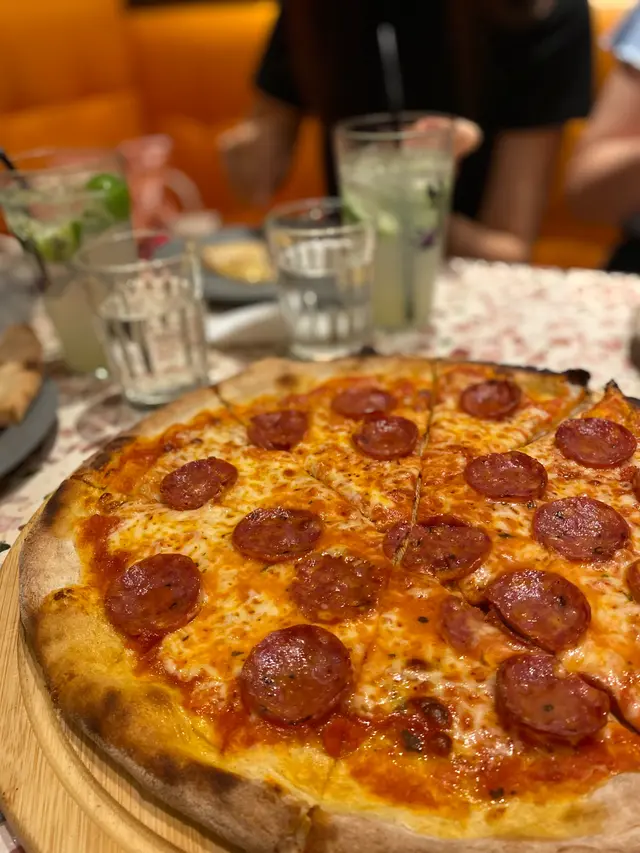 意大利辣肉腸薄餅