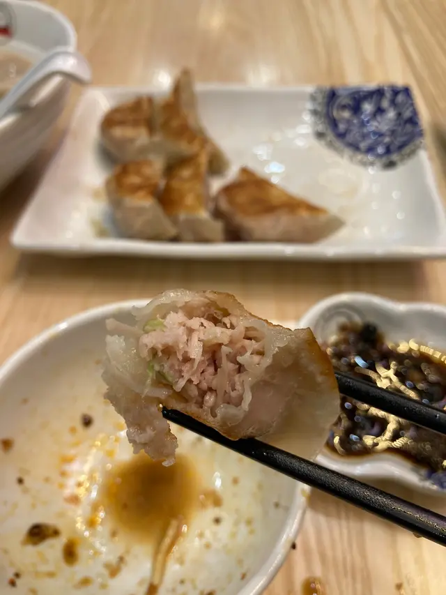 煎大白菜豬肉餃