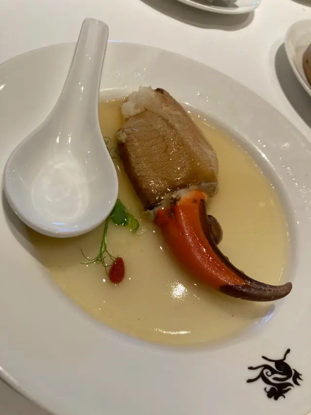 花雕蛋白蒸蟹鉗