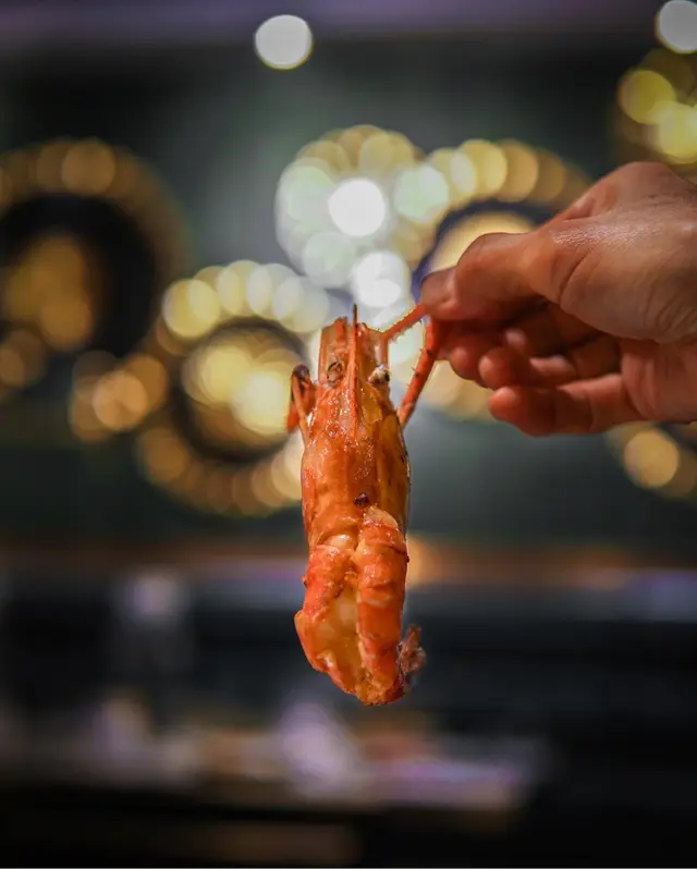 炭燒大頭蝦 (兩隻)