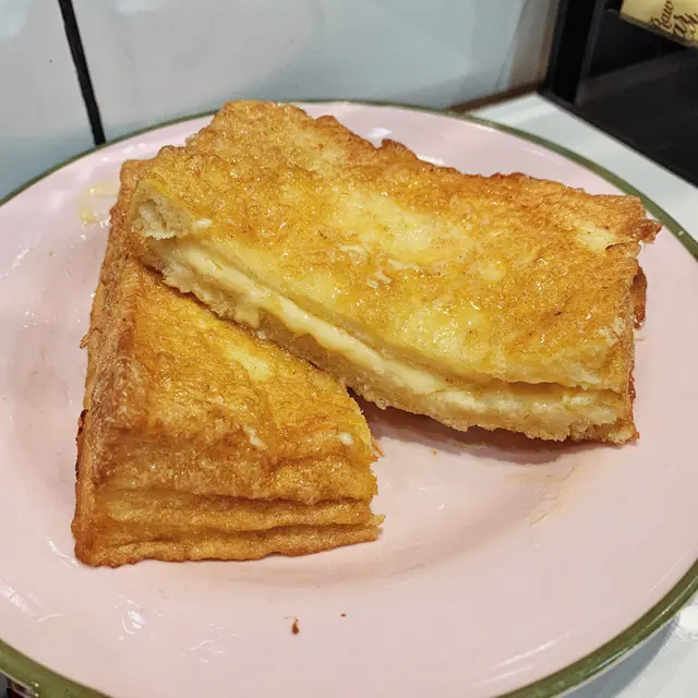 流心芝士西多士