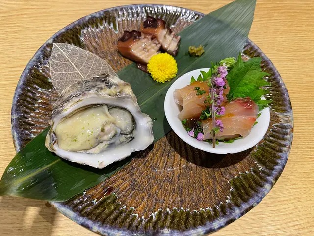 𩶘魚處女生蠔醬汁八爪魚