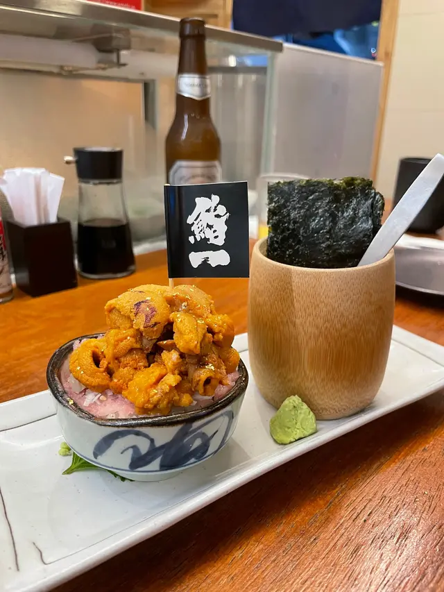 鮨一千層海膽飯（小）