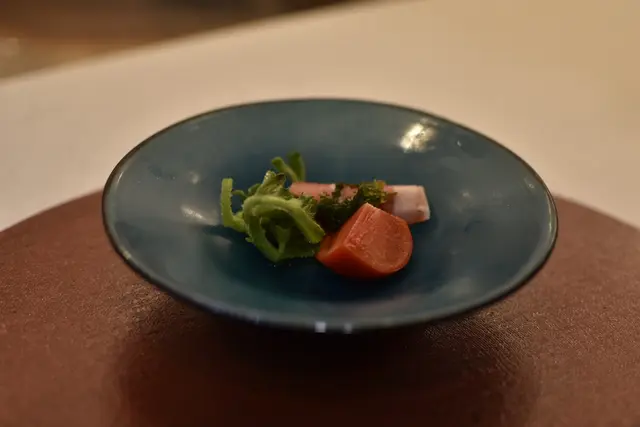 溫室蕃茄野菜配風乾火腿