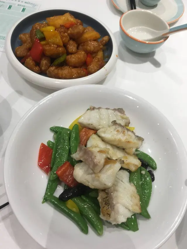 幾塊魚肉加唔過廿條荷蘭豆