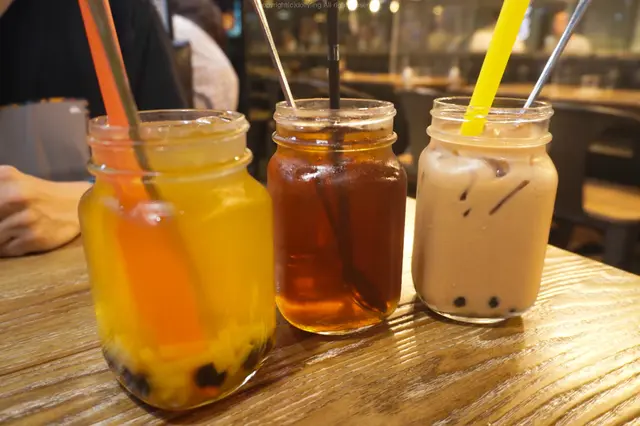百香果QQ冰茶、荔枝冰紅茶 & 珍珠奶茶