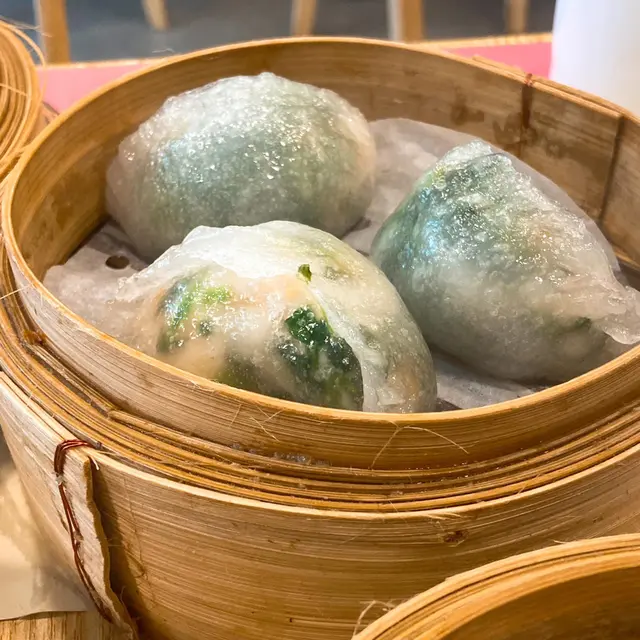帶子菜苗餃