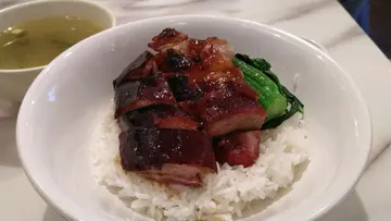 叉燒燒鵝飯