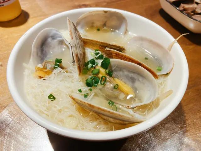 清酒大蜆米粉