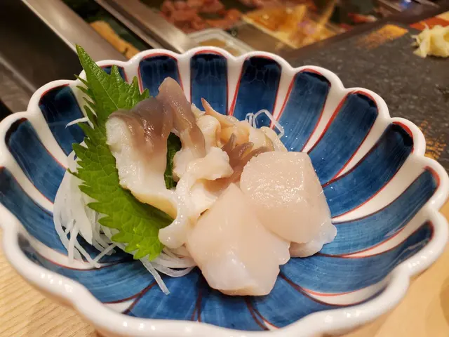 北寄貝，帶子刺身