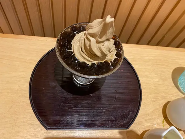 黑糖珍珠焙茶雪糕