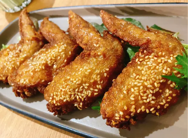 日式脆炸芝麻雞翼