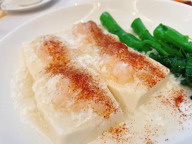 蝦子百花釀豆腐