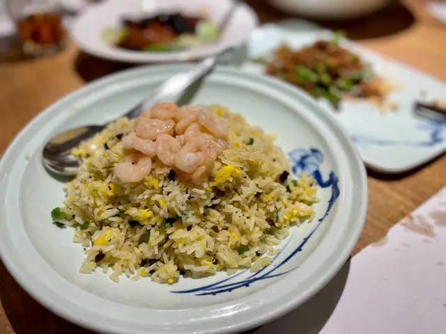 黑虎掌蝦仁炒飯