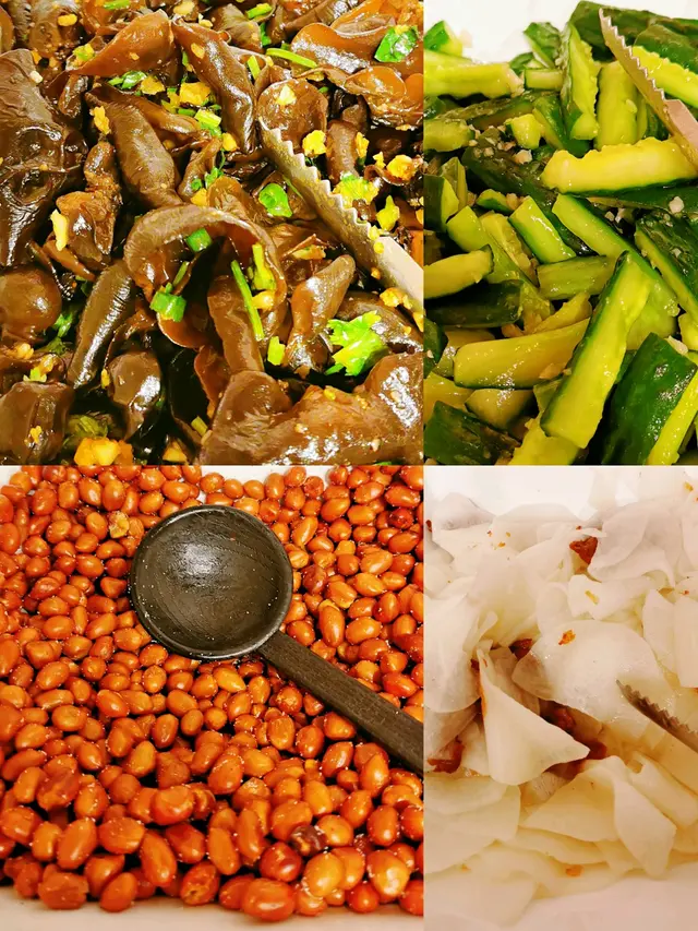 免費任食的前菜,有4 款選擇~