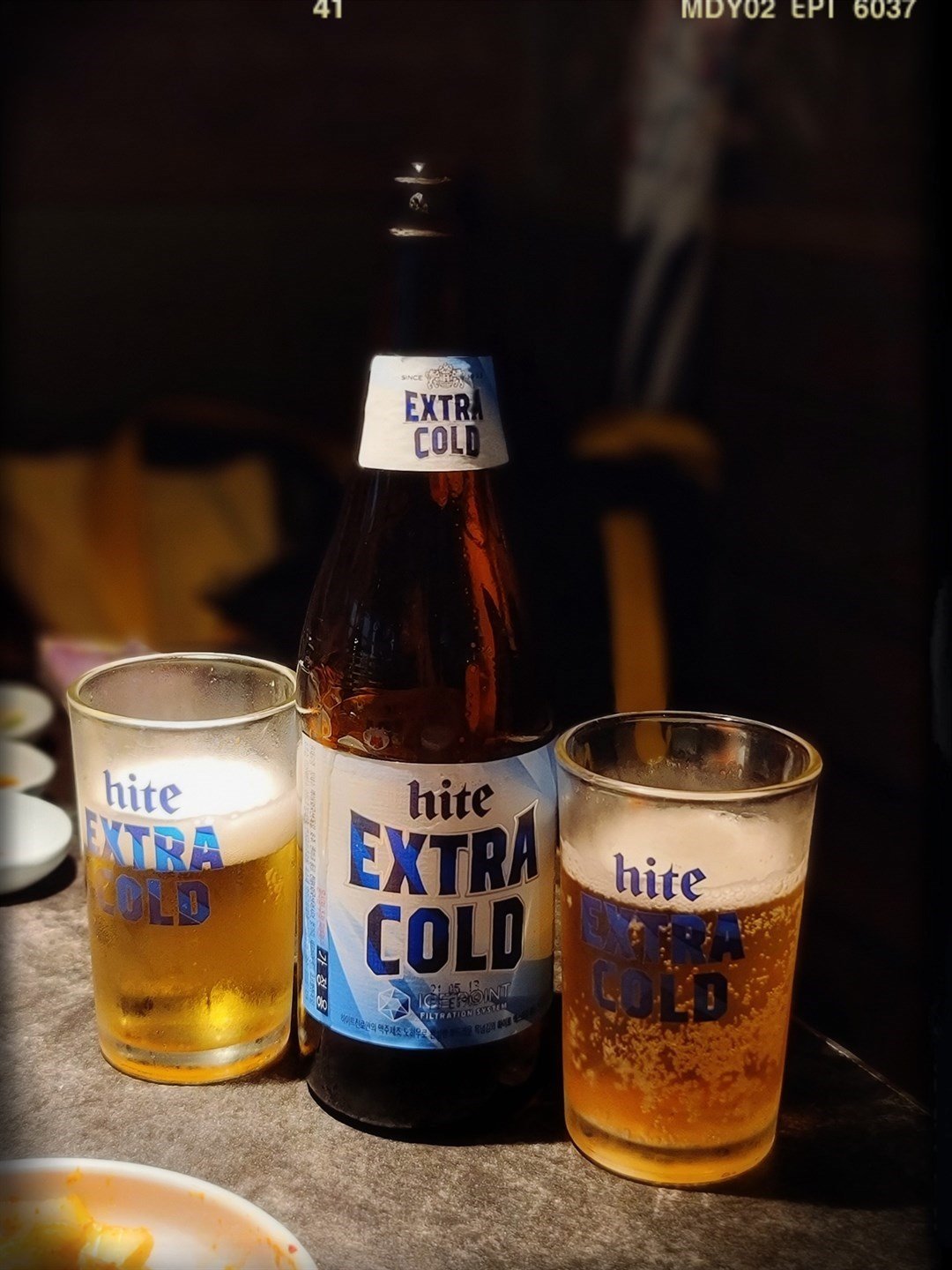 hite beer glass