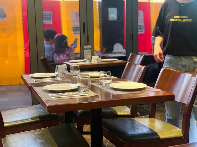 店外依然是地盤,感覺侷促