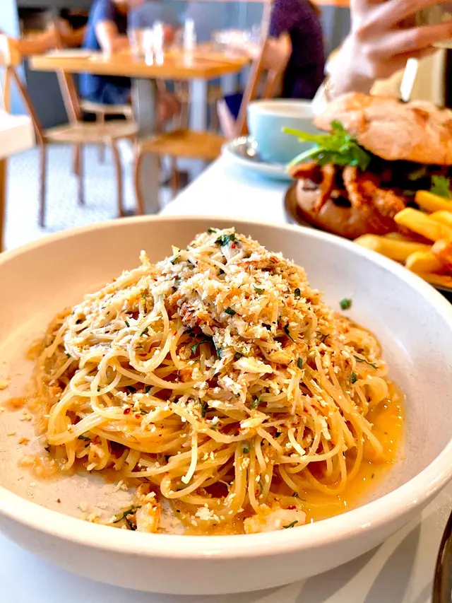 Spicy  Crab  Pasta