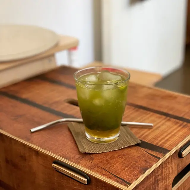 ¿ green tea yuzu soda