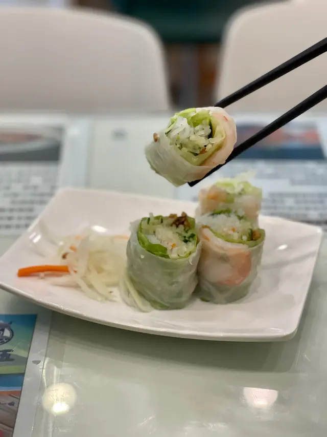 手作大蝦米紙卷