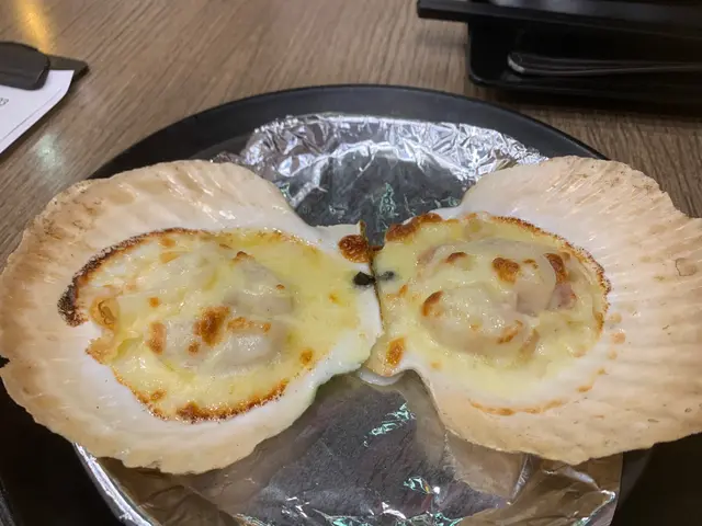 芝士焗元貝