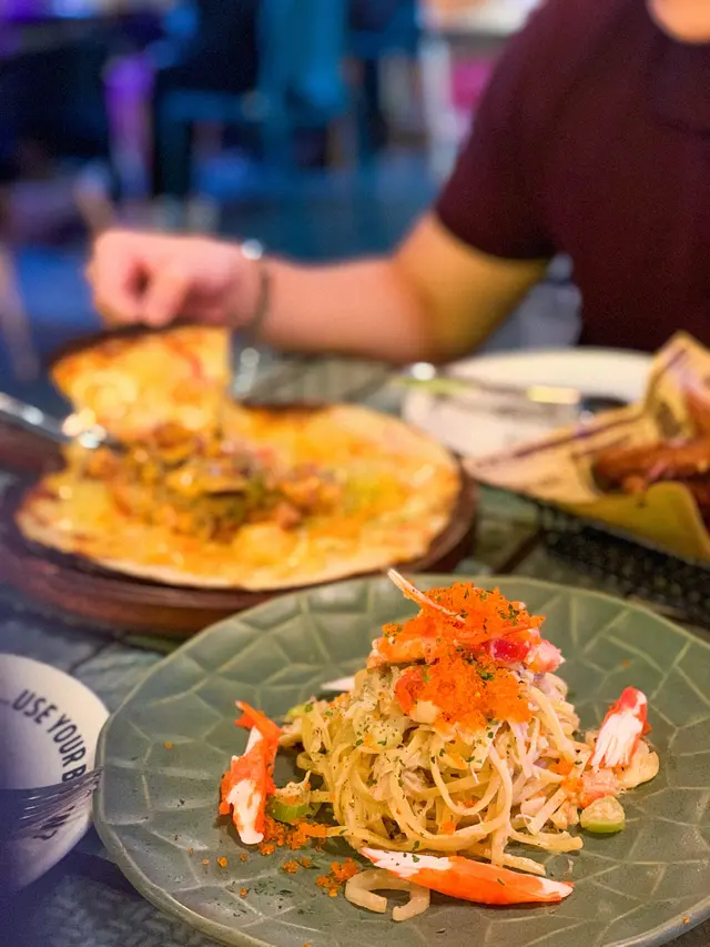 有蟹GO又有蟹肉的蟹蟹蟹意大利扁麵