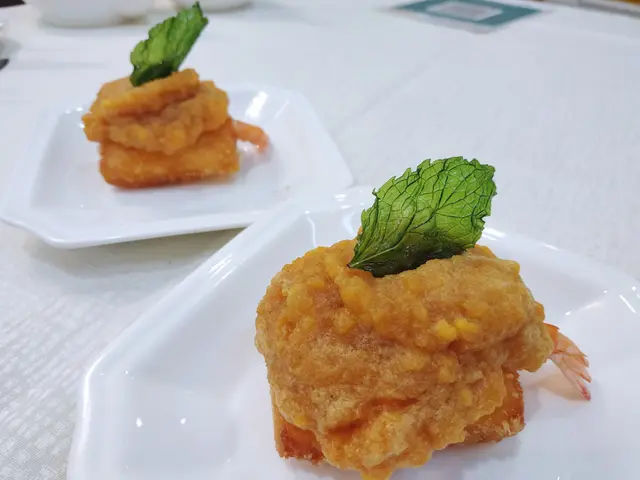 醬爆黄金蝦多士