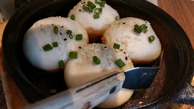 鐵板灌湯生煎包