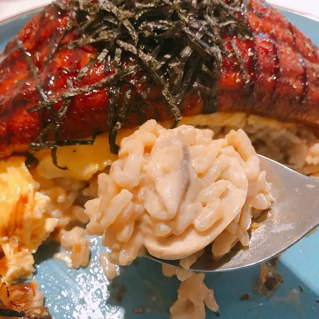 招牌名古屋蒲燒鰻魚蛋包意大利飯