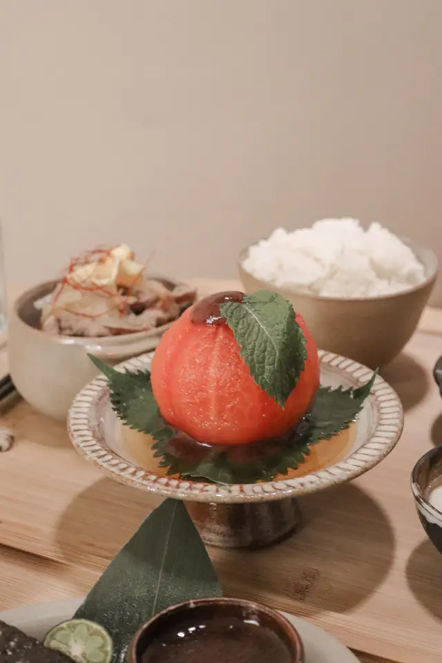 青紫蘇梅子薄荷冷蕃茄