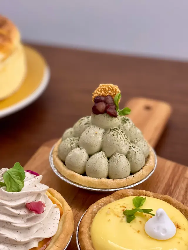 靜岡抹茶忌廉紅豆撻