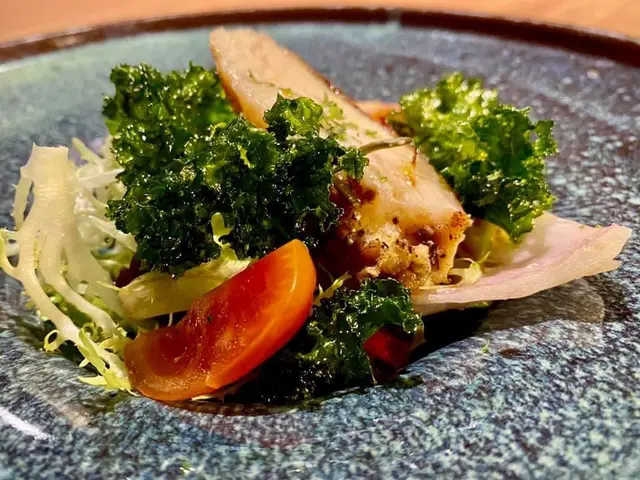 羽衣甘藍雞胸沙律 Light Kale Chicken Breast Salad