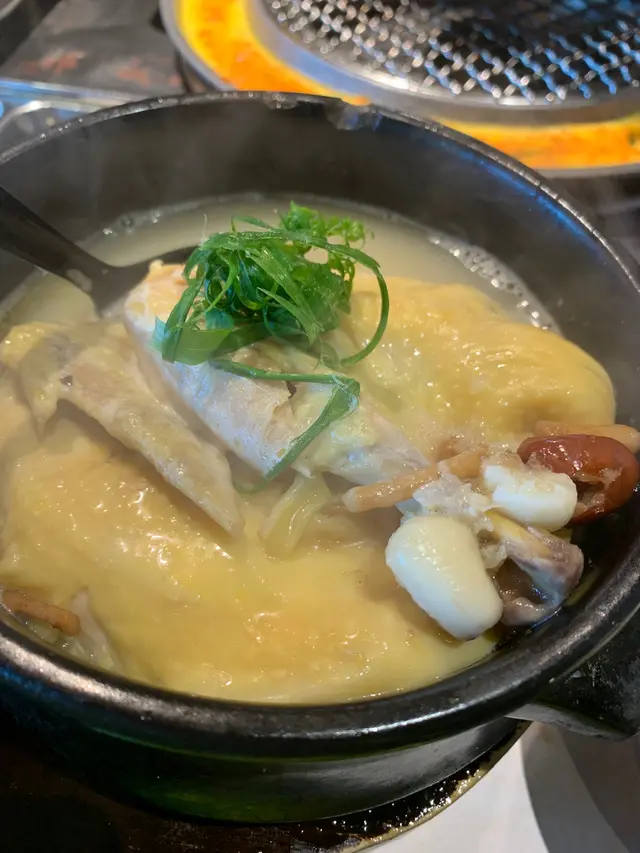 人蔘雞湯配白飯
