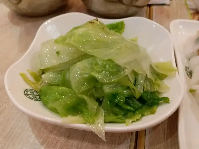 白灼西生菜