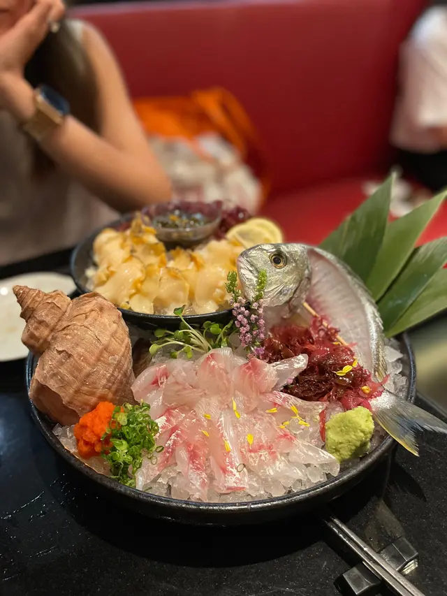 平鯛(好似係)同粒貝