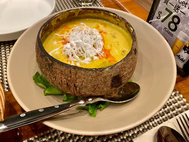 布吉椰盅南瓜黃咖哩魚柳