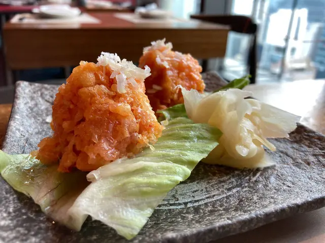 天使香辣三文魚他他