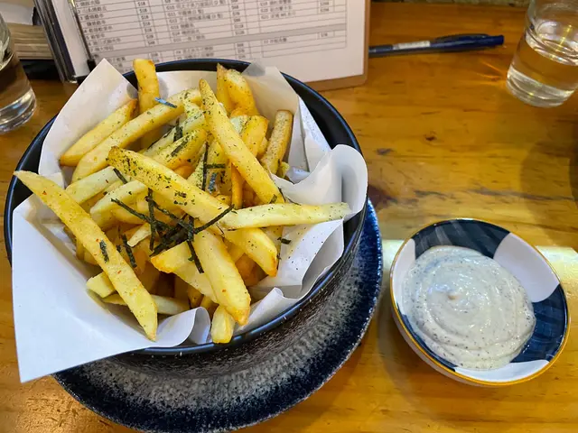 黑松露醬配炸薯條