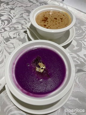 熱紫薯露 &amp; 腰果露 - 尖沙咀的同德素食